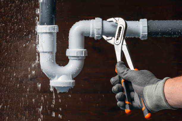 Professional Drain Cleaning technician working in Bishop, TX
